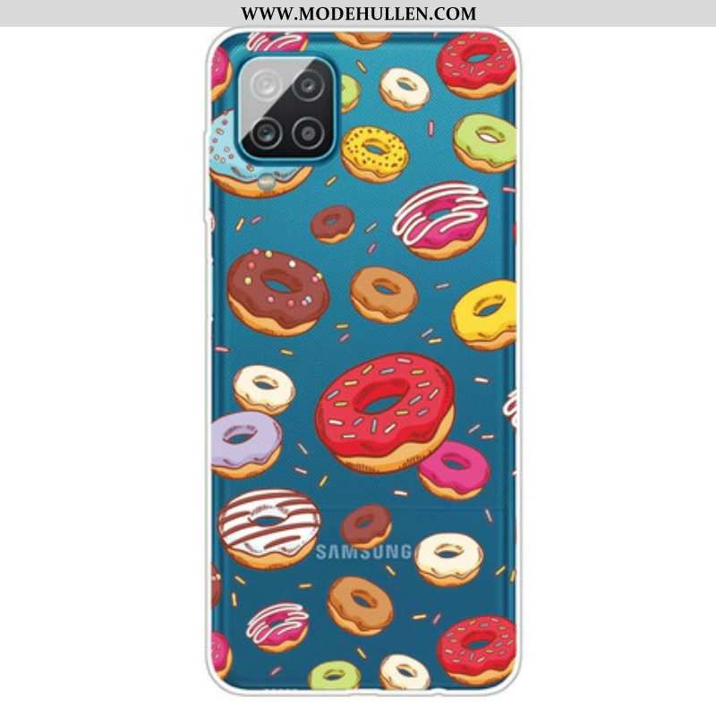 Hülle Für Samsung Galaxy M12 / A12 Ich Liebe Donuts