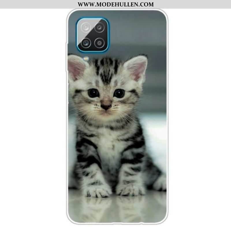 Hülle Für Samsung Galaxy M12 / A12 Kätzchen Kätzchen