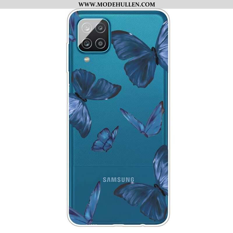 Hülle Für Samsung Galaxy M12 / A12 Wilde Schmetterlinge