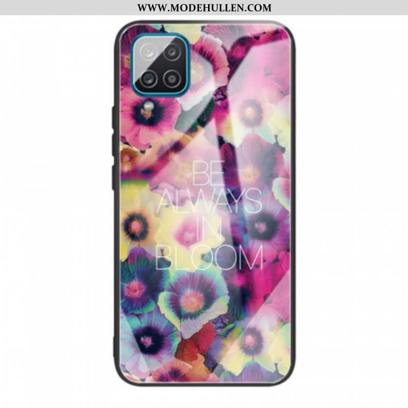 Hülle Für Samsung Galaxy M32 Be Always In Bloom Gehärtetes Glas