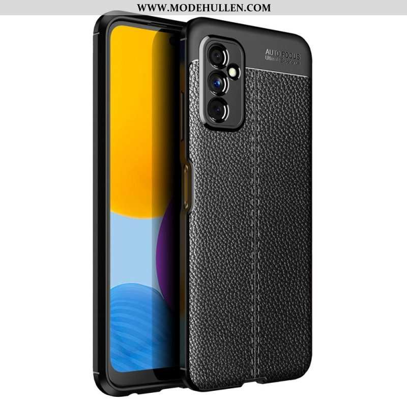 Hülle Für Samsung Galaxy M52 5G Doppellinien-litschi-ledereffekt