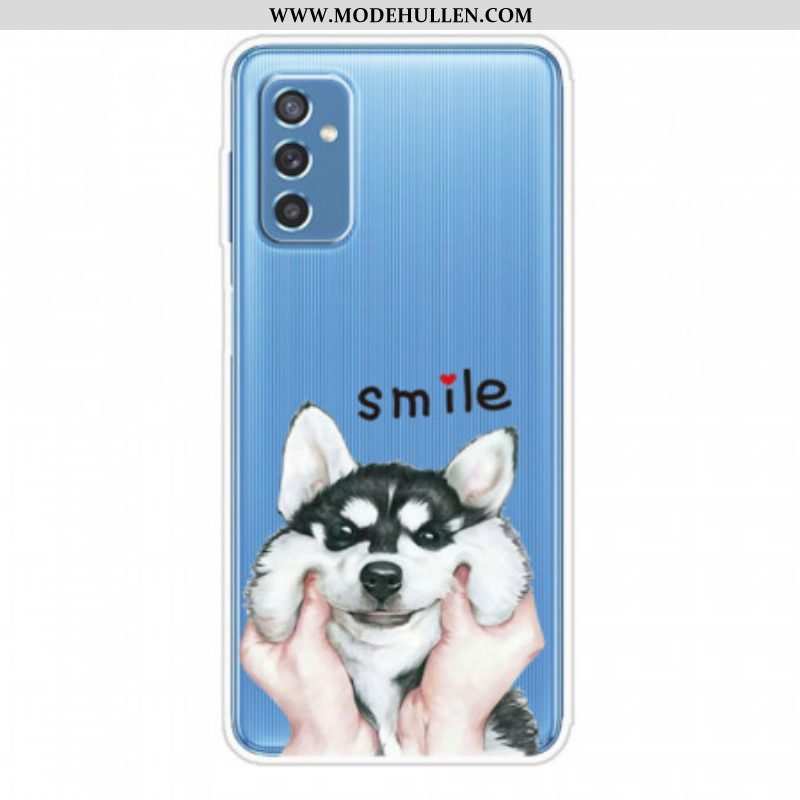 Hülle Für Samsung Galaxy M52 5G Wolfsumarmung