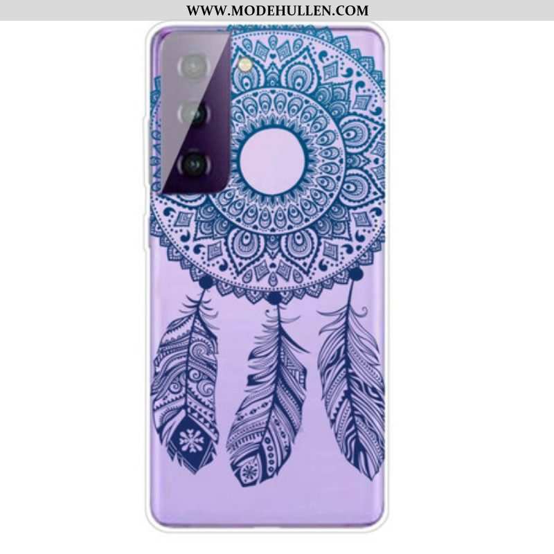 Hülle Für Samsung Galaxy S21 5G Einzelnes Blumenmandala