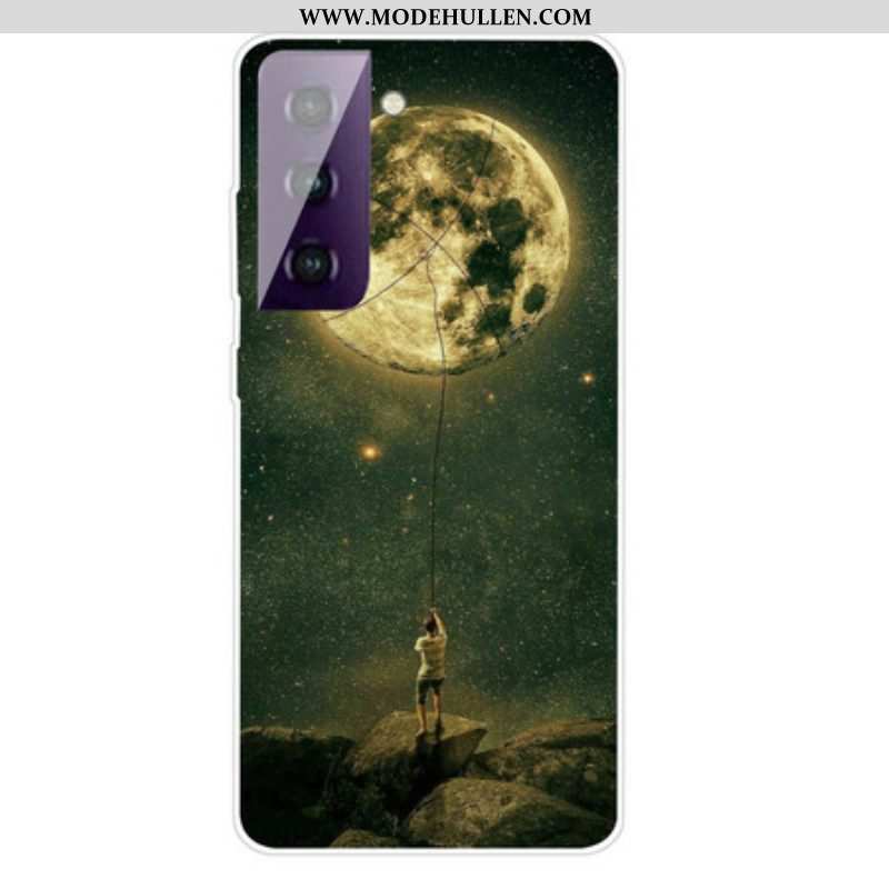 Hülle Für Samsung Galaxy S21 FE Flexibler Mondmann