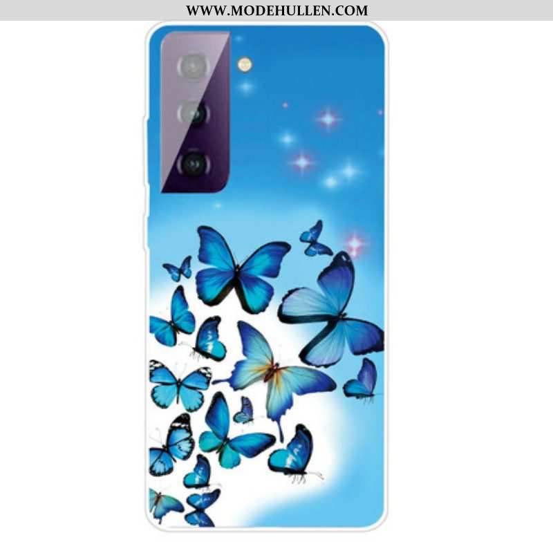 Hülle Für Samsung Galaxy S21 Plus 5G Schmetterlinge Schmetterlinge