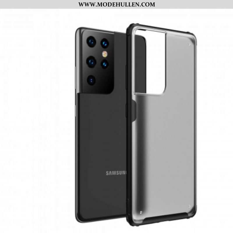 Hülle Für Samsung Galaxy S21 Ultra 5G Frostiger Hybrid