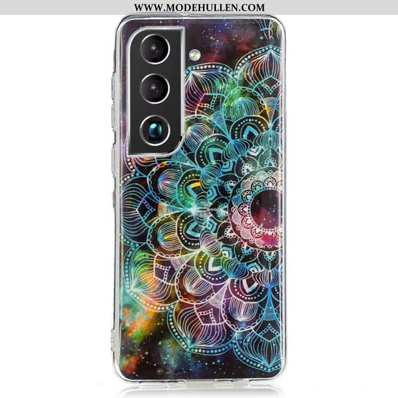 Hülle Für Samsung Galaxy S22 5G Fluoreszierende Blumenserie