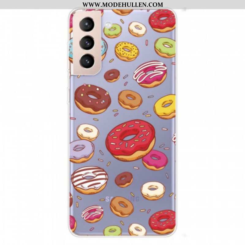 Hülle Für Samsung Galaxy S22 5G Ich Liebe Donuts