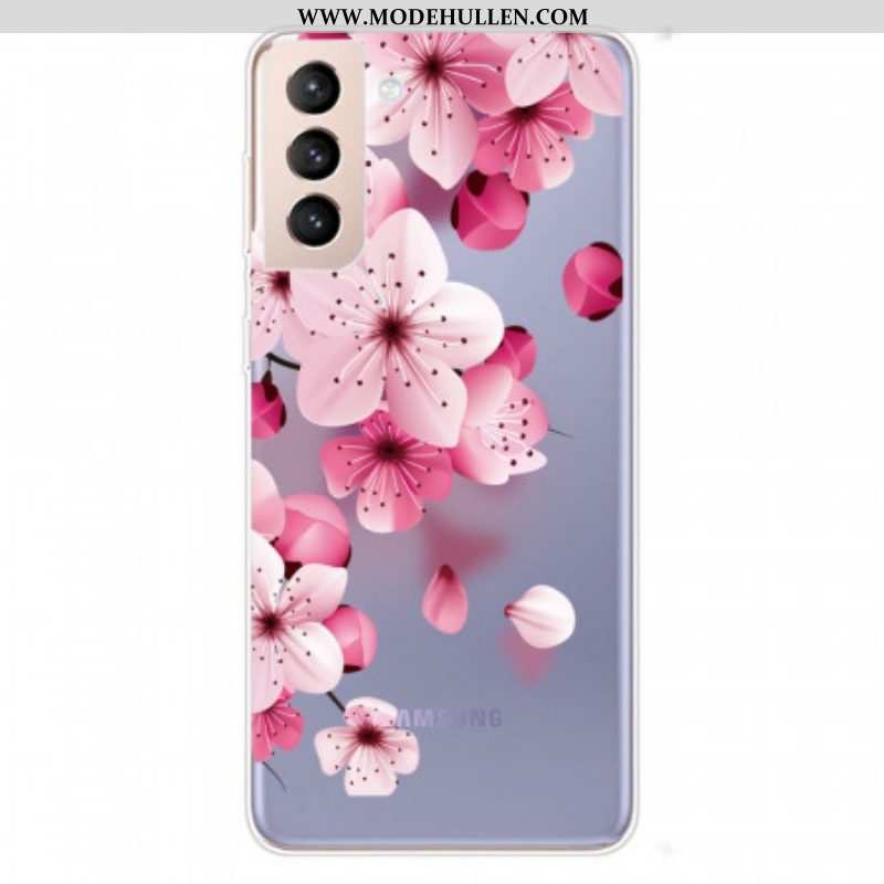 Hülle Für Samsung Galaxy S22 5G Kleine Rosa Blumen