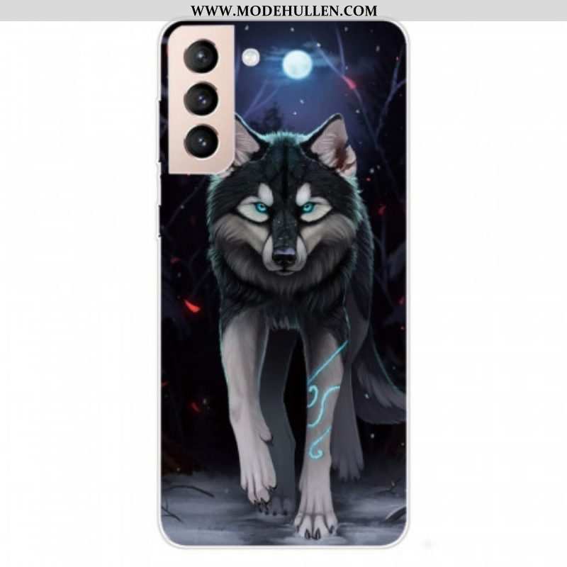 Hülle Für Samsung Galaxy S22 5G Königlicher Wolf