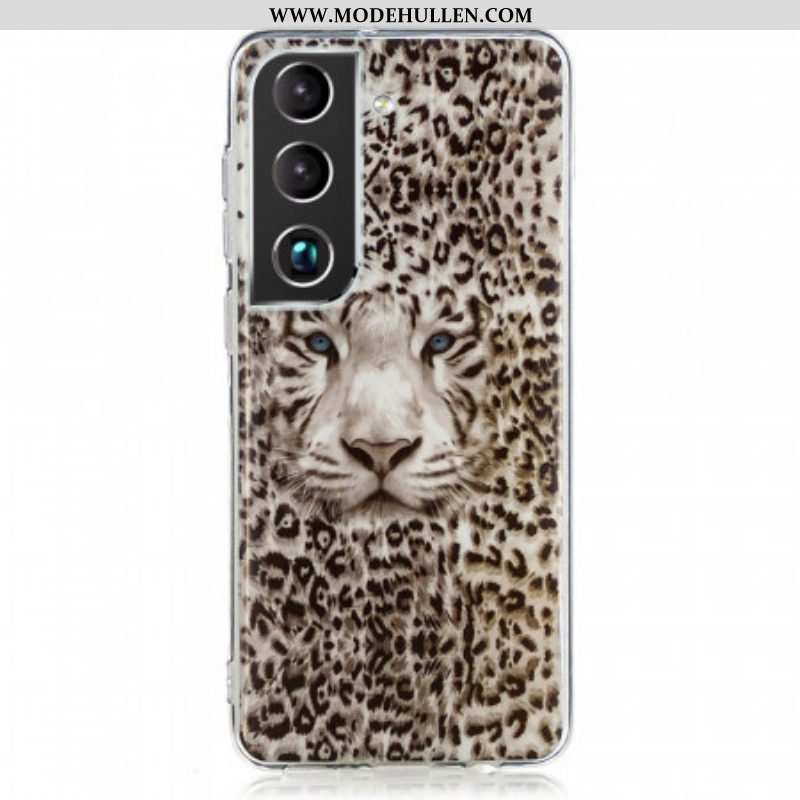 Hülle Für Samsung Galaxy S22 5G Leopard Fluoreszierend