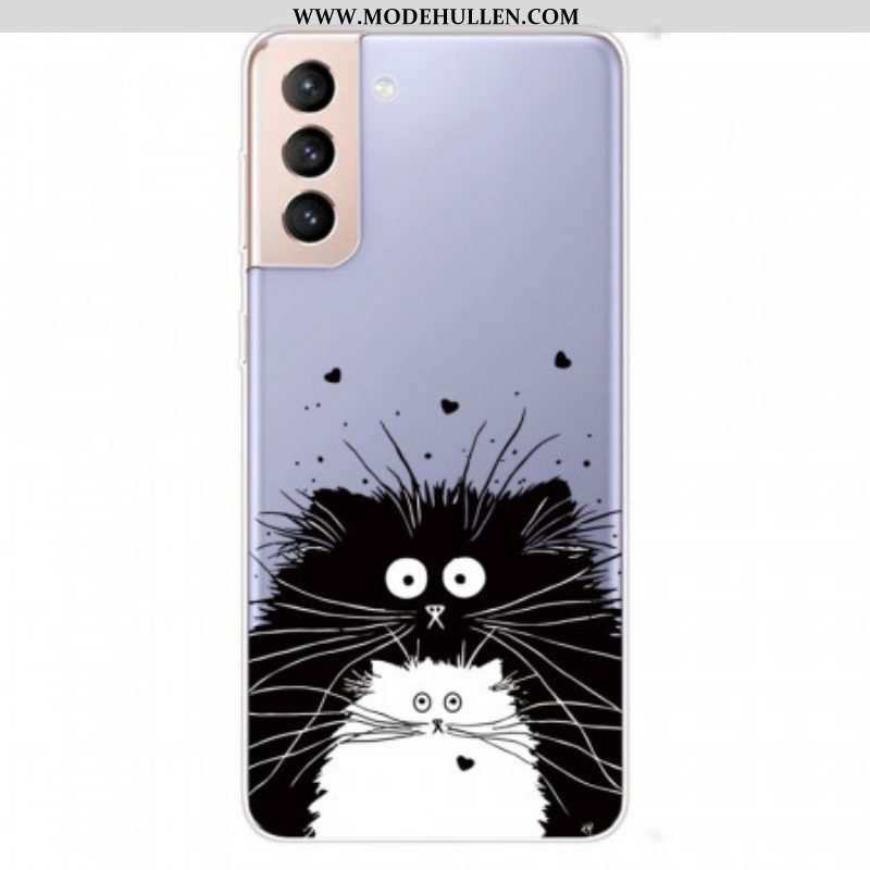 Hülle Für Samsung Galaxy S22 5G Schauen Sie Sich Die Katzen An