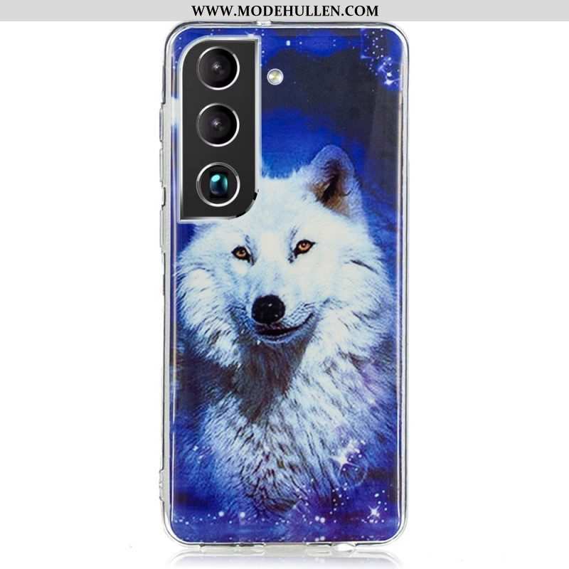 Hülle Für Samsung Galaxy S22 Plus 5G Fluoreszierender Wolf