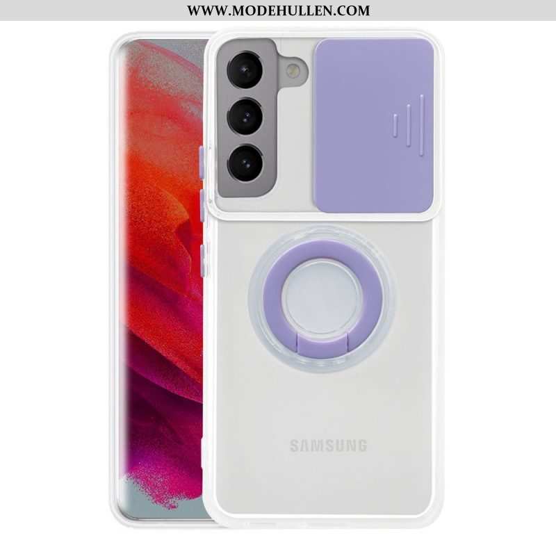 Hülle Für Samsung Galaxy S22 Plus 5G Ringhalterung Und Linsenschutz