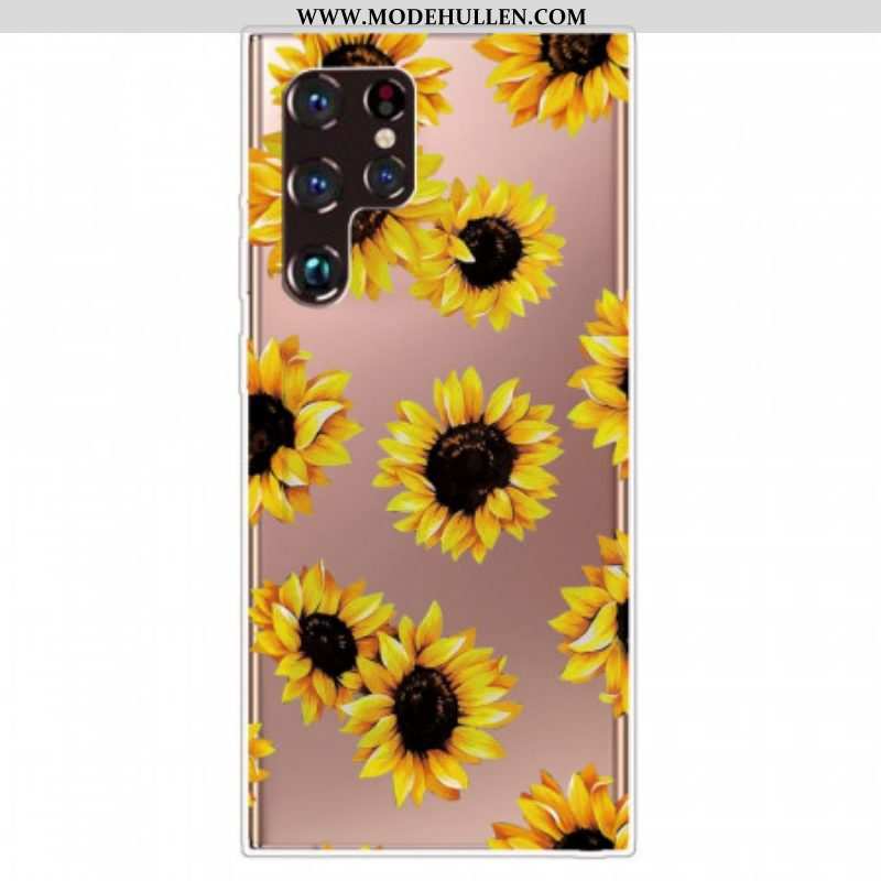 Hülle Für Samsung Galaxy S22 Ultra 5G Sonnenblumen