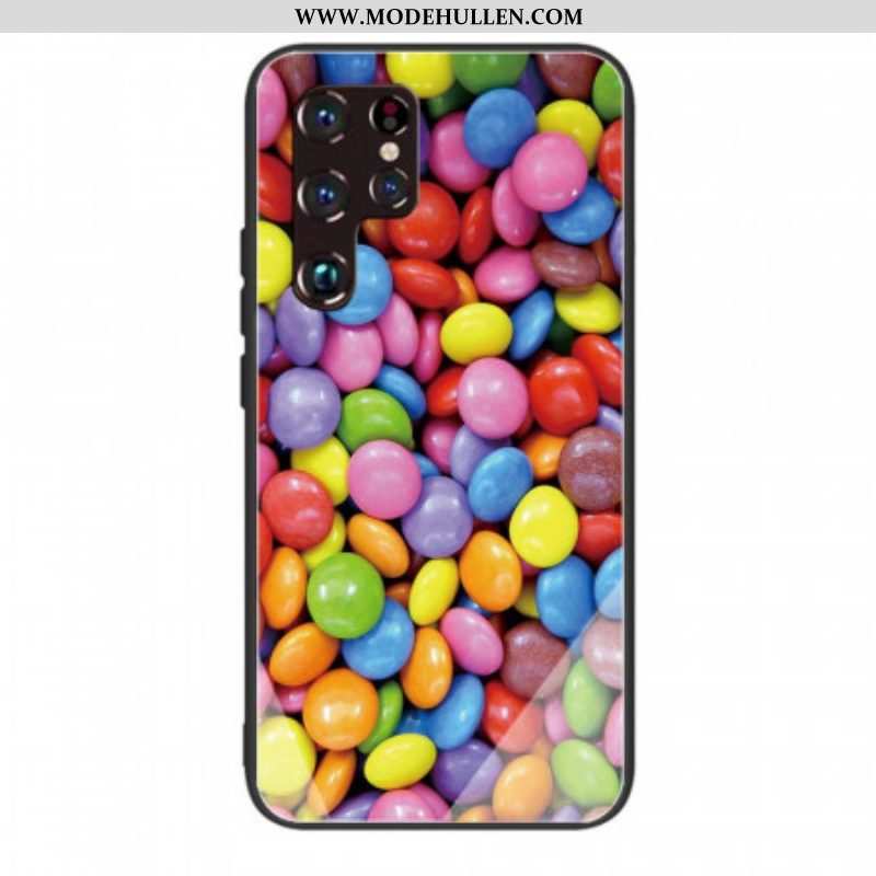 Hülle Für Samsung Galaxy S22 Ultra 5G Süßigkeiten Aus Gehärtetem Glas