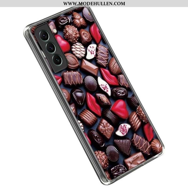 Hülle Für Samsung Galaxy S23 5G Flexible Schokolade
