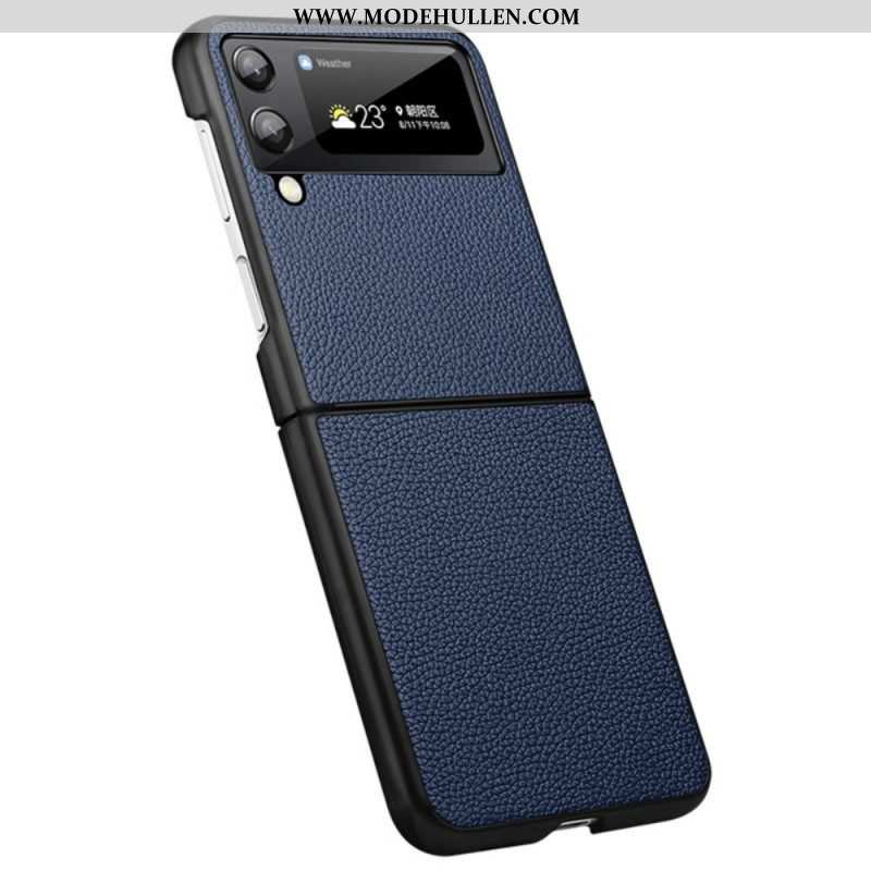 Hülle Für Samsung Galaxy Z Flip 3 5G Flip Case Echtes Leder