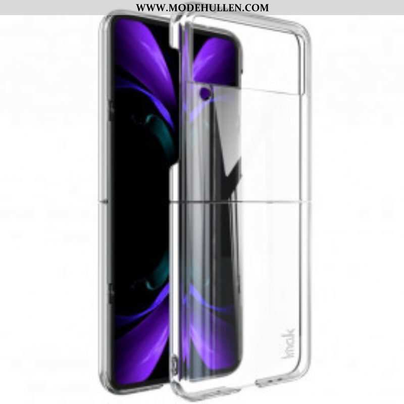 Hülle Für Samsung Galaxy Z Flip 3 5G Flip Case Kristall Imak
