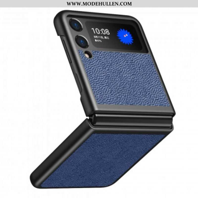 Hülle Für Samsung Galaxy Z Flip 3 5G Flip Case Stil: Lederdesign