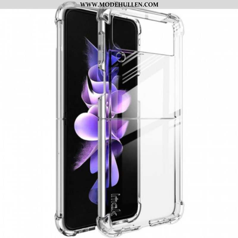 Hülle Für Samsung Galaxy Z Flip 3 5G Flip Case Transparente Und Siebfolie Imak