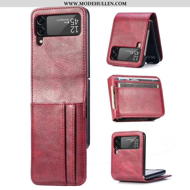 Hülle Für Samsung Galaxy Z Flip 3 5G Geldbörse Flip Case Stil-leder-geldbörse