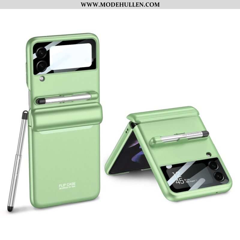 Hülle Für Samsung Galaxy Z Flip 4 Flip Case Mit Gkk Stylus