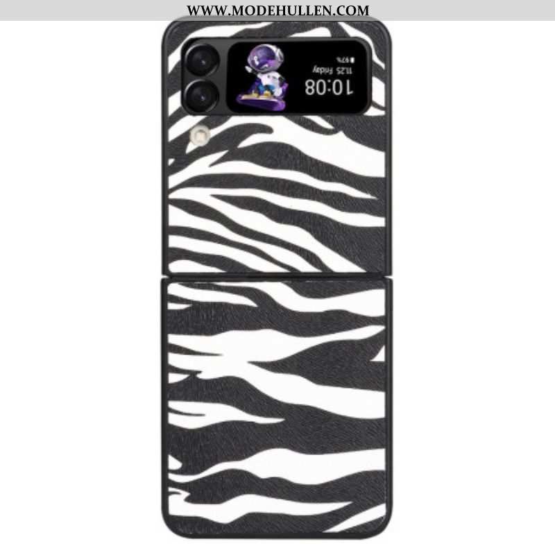 Hülle Für Samsung Galaxy Z Flip 4 Flip Case Zebra