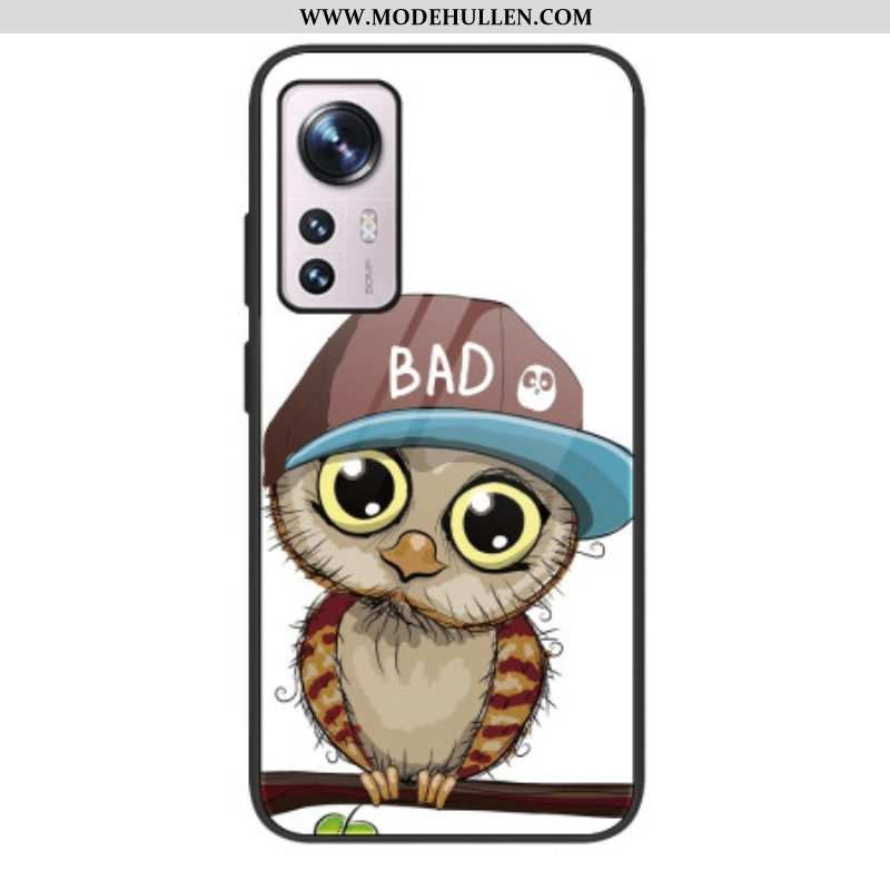 Hülle Für Xiaomi 12 / 12X Bad Owl Gehärtetes Glas