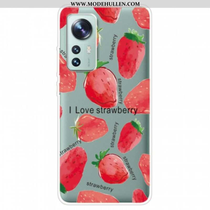 Hülle Für Xiaomi 12 / 12X Erdbeeren