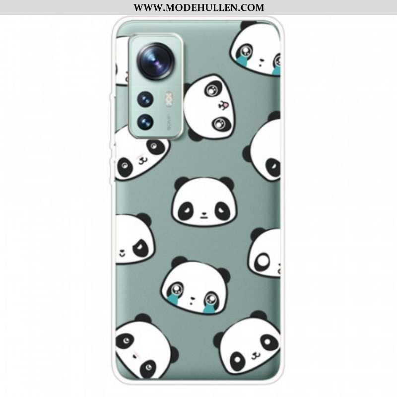 Hülle Für Xiaomi 12 Pro Pandaköpfe