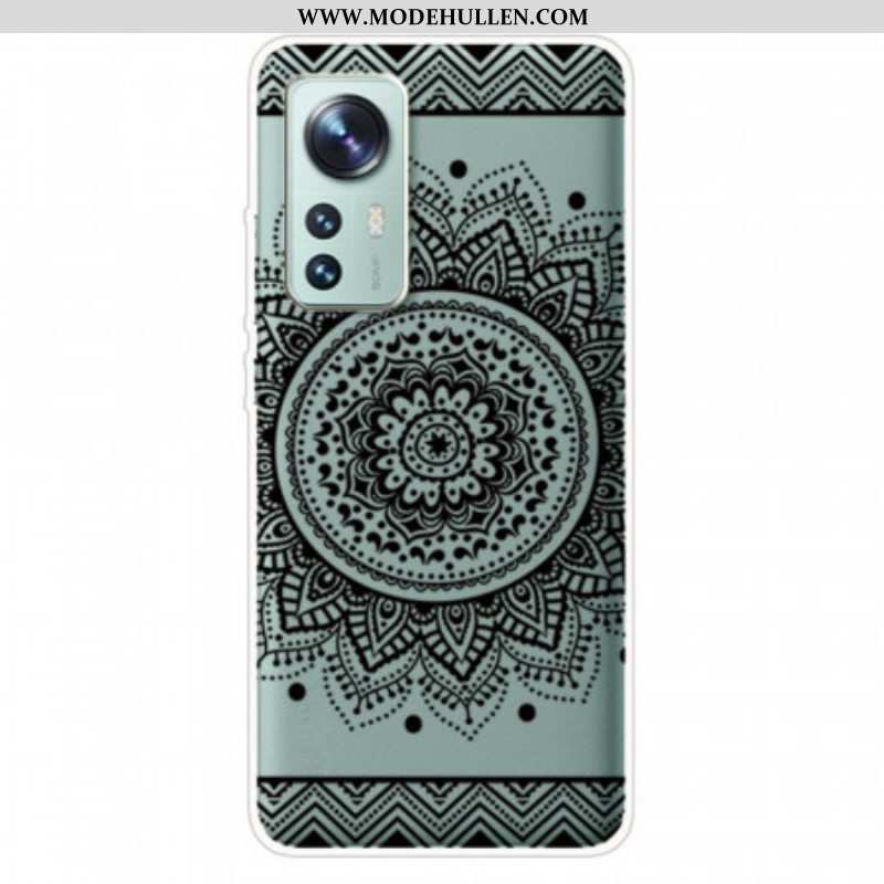 Hülle Für Xiaomi 12 Pro Silikon Mandala Schwarz