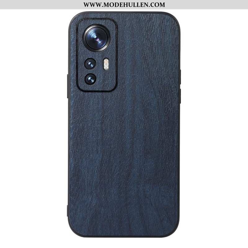 Hülle Für Xiaomi 12 Pro Stil: Leder In Holzoptik