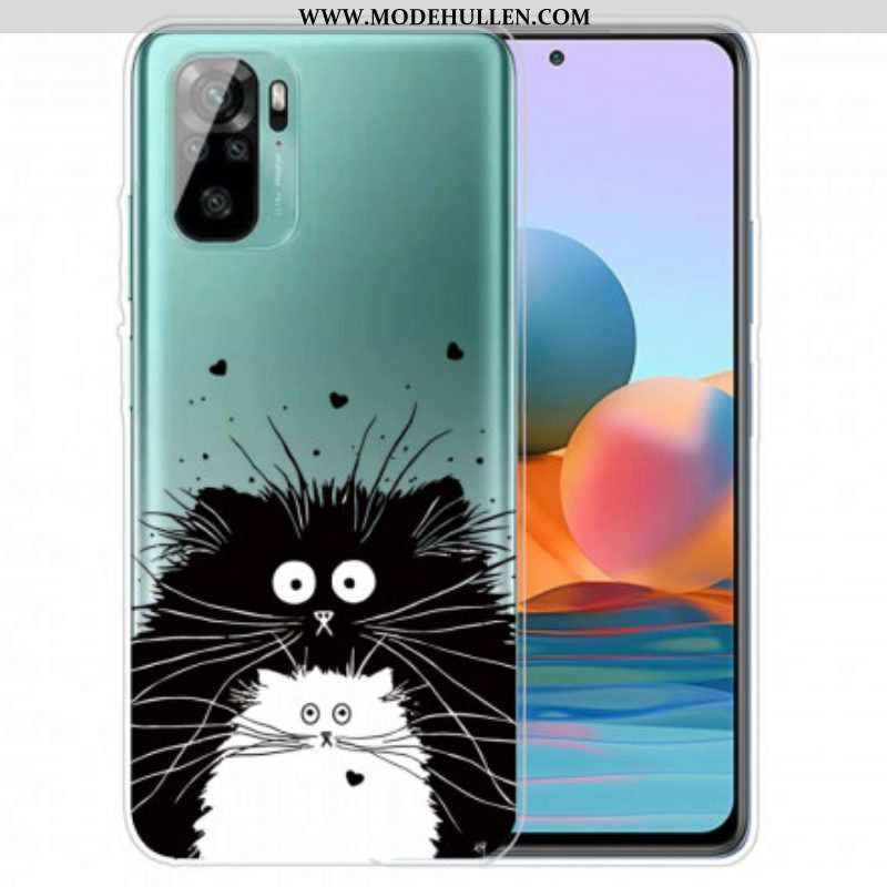 Hülle Für Xiaomi Redmi Note 10 / 10S Schauen Sie Sich Die Katzen An