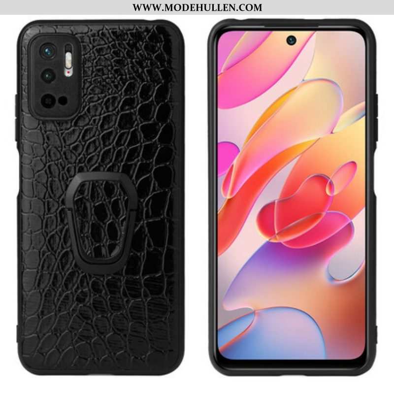 Hülle Für Xiaomi Redmi Note 10 5G Krokodil-ring-unterstützung