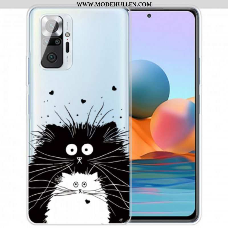 Hülle Für Xiaomi Redmi Note 10 Pro Schauen Sie Sich Die Katzen An