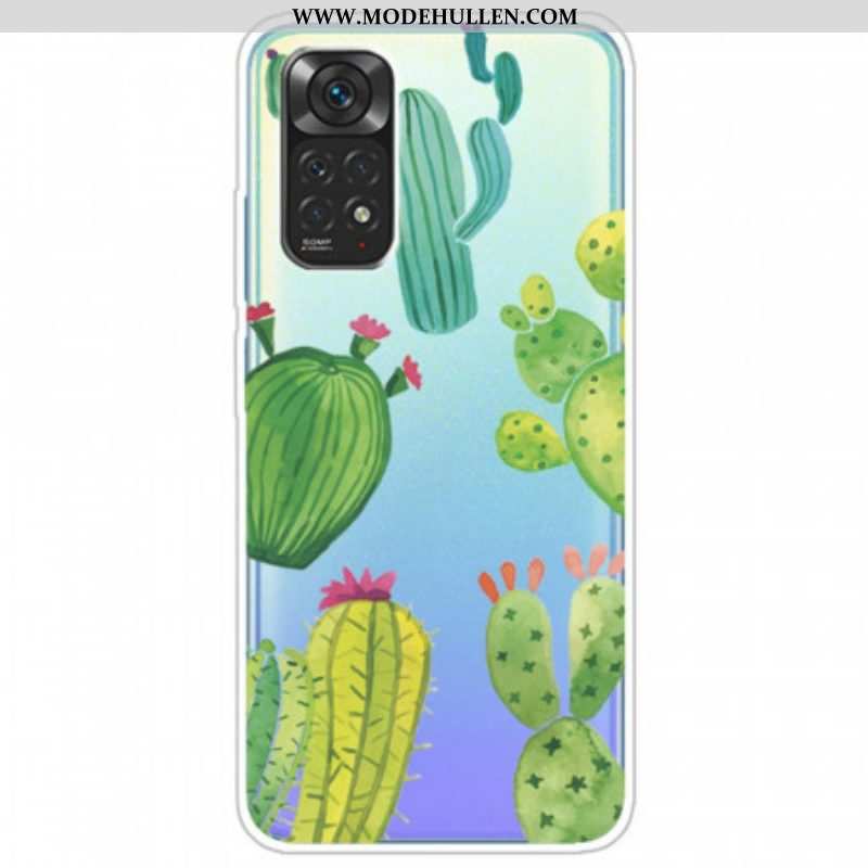 Hülle Für Xiaomi Redmi Note 11 / 11S Aquarellkakteen