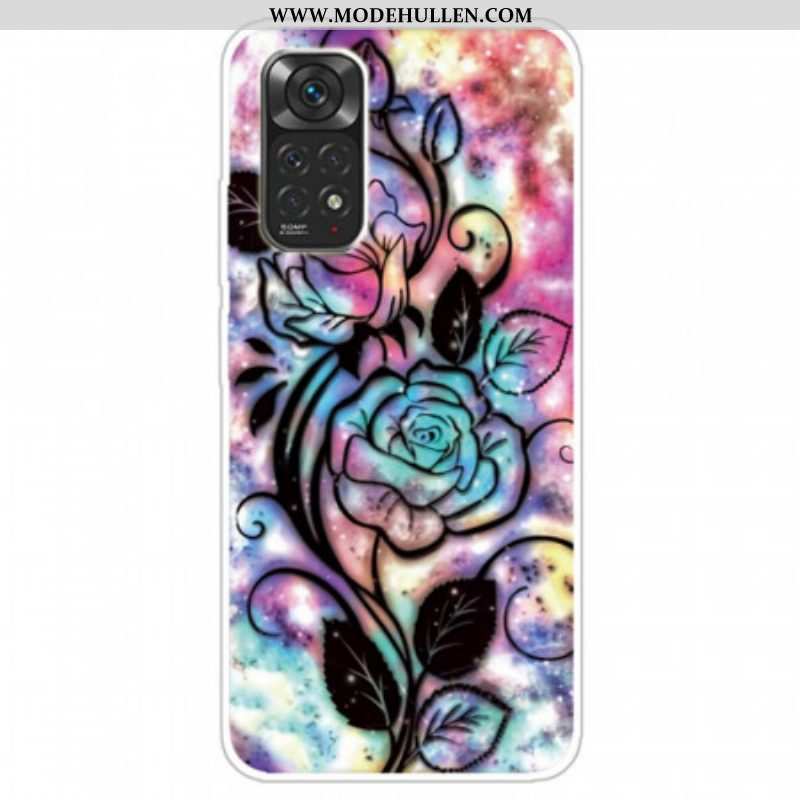 Hülle Für Xiaomi Redmi Note 11 / 11S Blumendesign