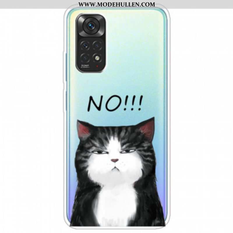 Hülle Für Xiaomi Redmi Note 11 / 11S Die Katze. Die Nein Sagt
