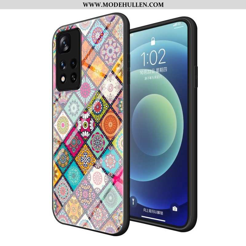 Hülle Für Xiaomi Redmi Note 11 Pro Plus 5G Patchwork-magnethalter