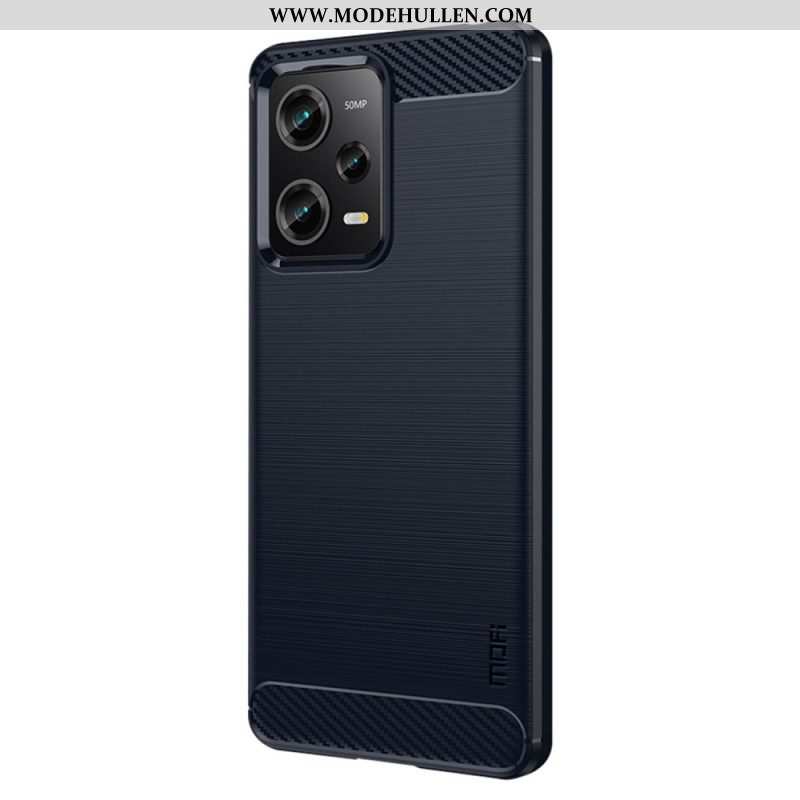 Hülle Für Xiaomi Redmi Note 12 Pro Mofi Gebürstete Kohlefaser