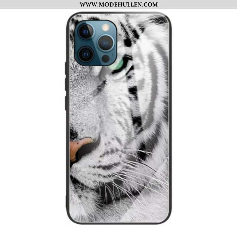 Hülle Für iPhone 13 Pro Tiger-gehärtetes Glas