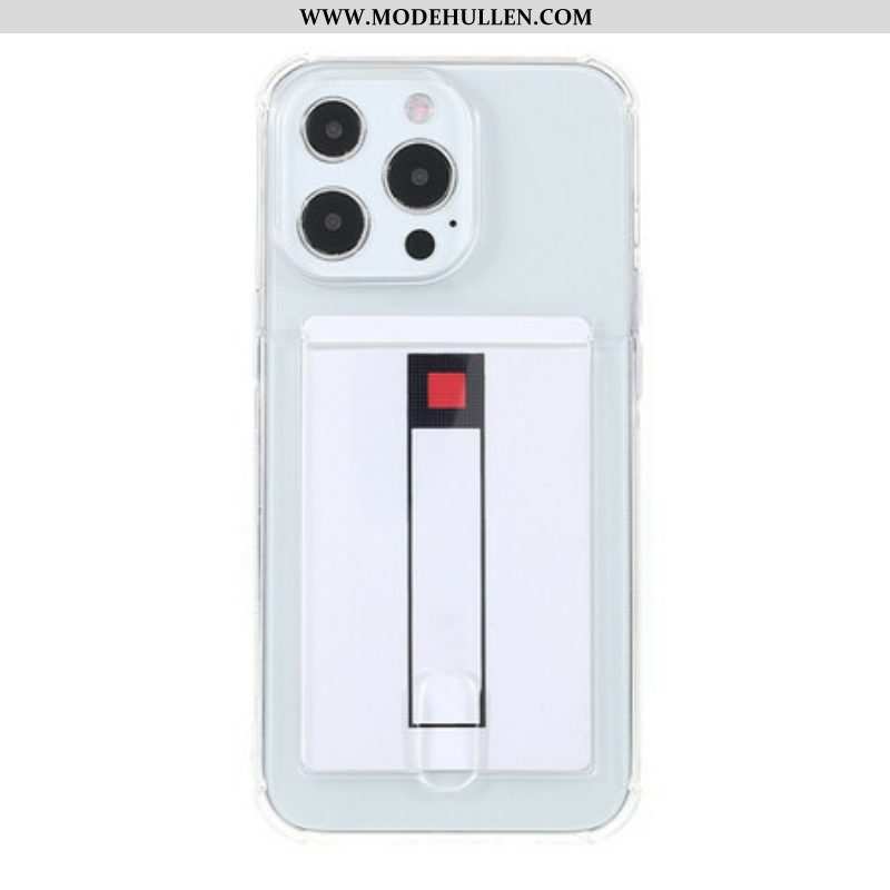 Hülle Für iPhone 13 Pro Transparenter Farbkartenhalter