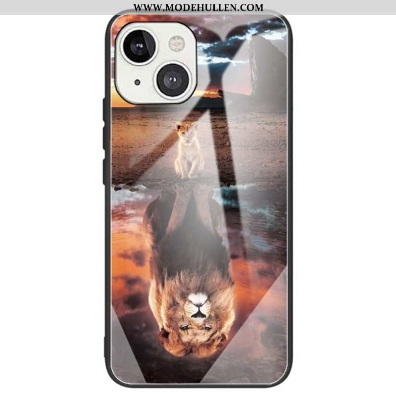 Hülle Für iPhone 14 Kitten Dream Gehärtetes Glas