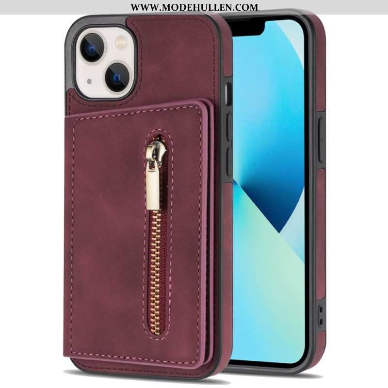 Hülle Für iPhone 14 Plus Kartenhalter / Halter / Münze