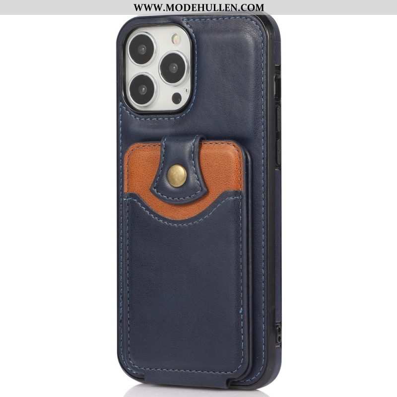 Hülle Für iPhone 14 Pro Max Flip Case Klappkartenhalter