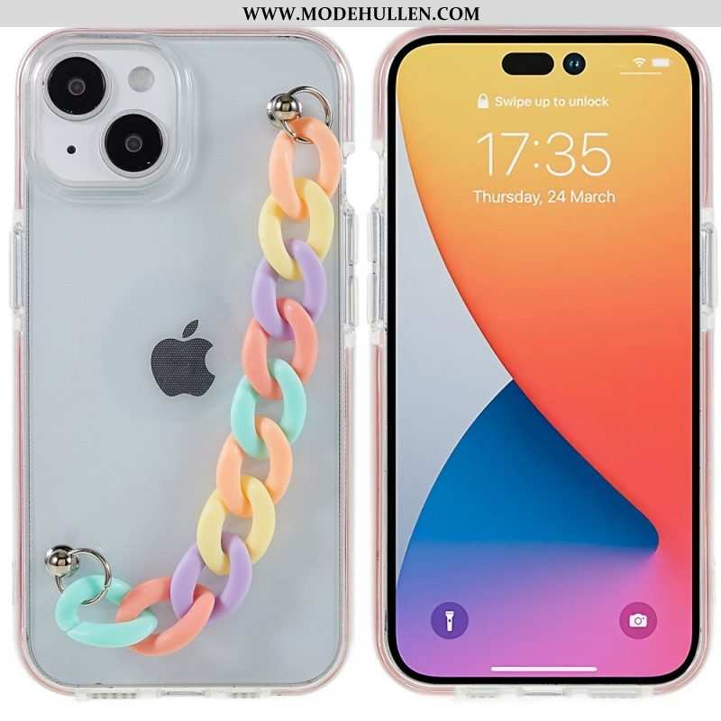 Hülle Für iPhone 14 Silikonarmband