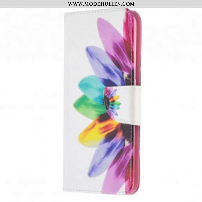 Lederhüllen Für Oppo A94 5G Aquarellblume