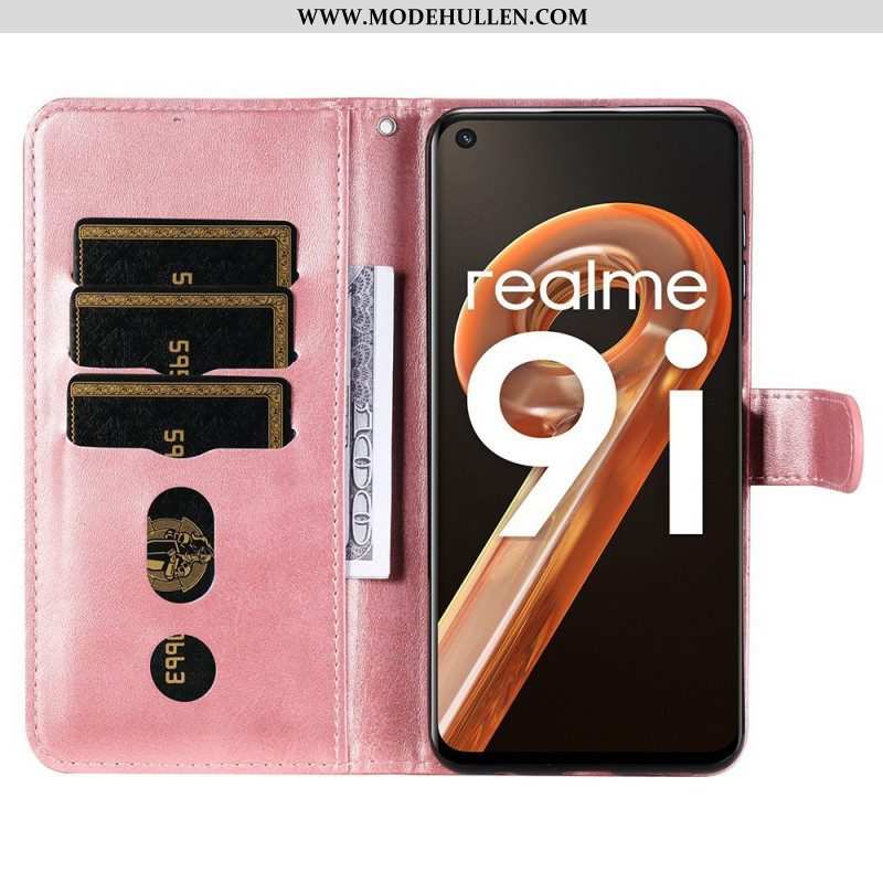 Lederhüllen Für Realme 9i Geldbörse