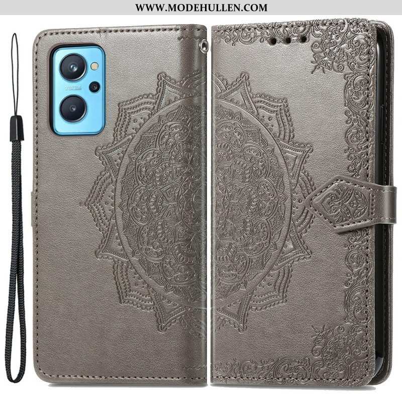 Lederhüllen Für Realme 9i Mittelalterliches Mandala